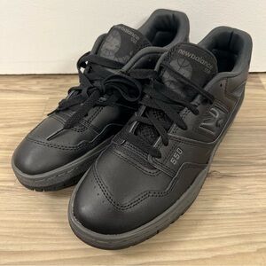 New Balance 550 GS  Black Gray Youth Size 6.5/Women’s 8  GSB550BB NWOB
